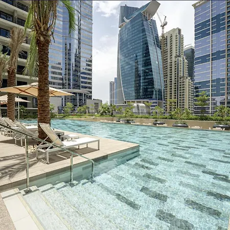 New 1Br, Burj Khalifa View, Top Floor, 8Min To Dubai Mall Exterior photo