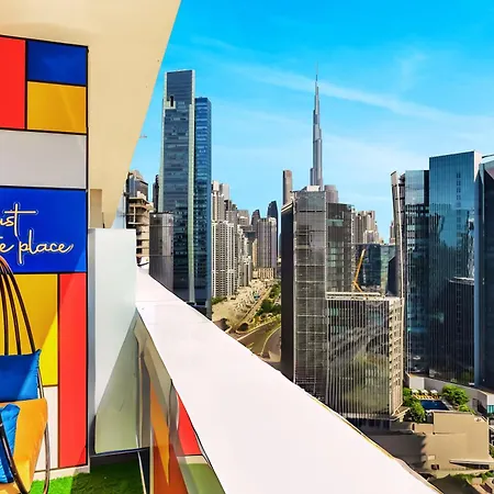 New 1Br, Burj Khalifa View, Top Floor, 8Min To Dubai Mall Exterior photo