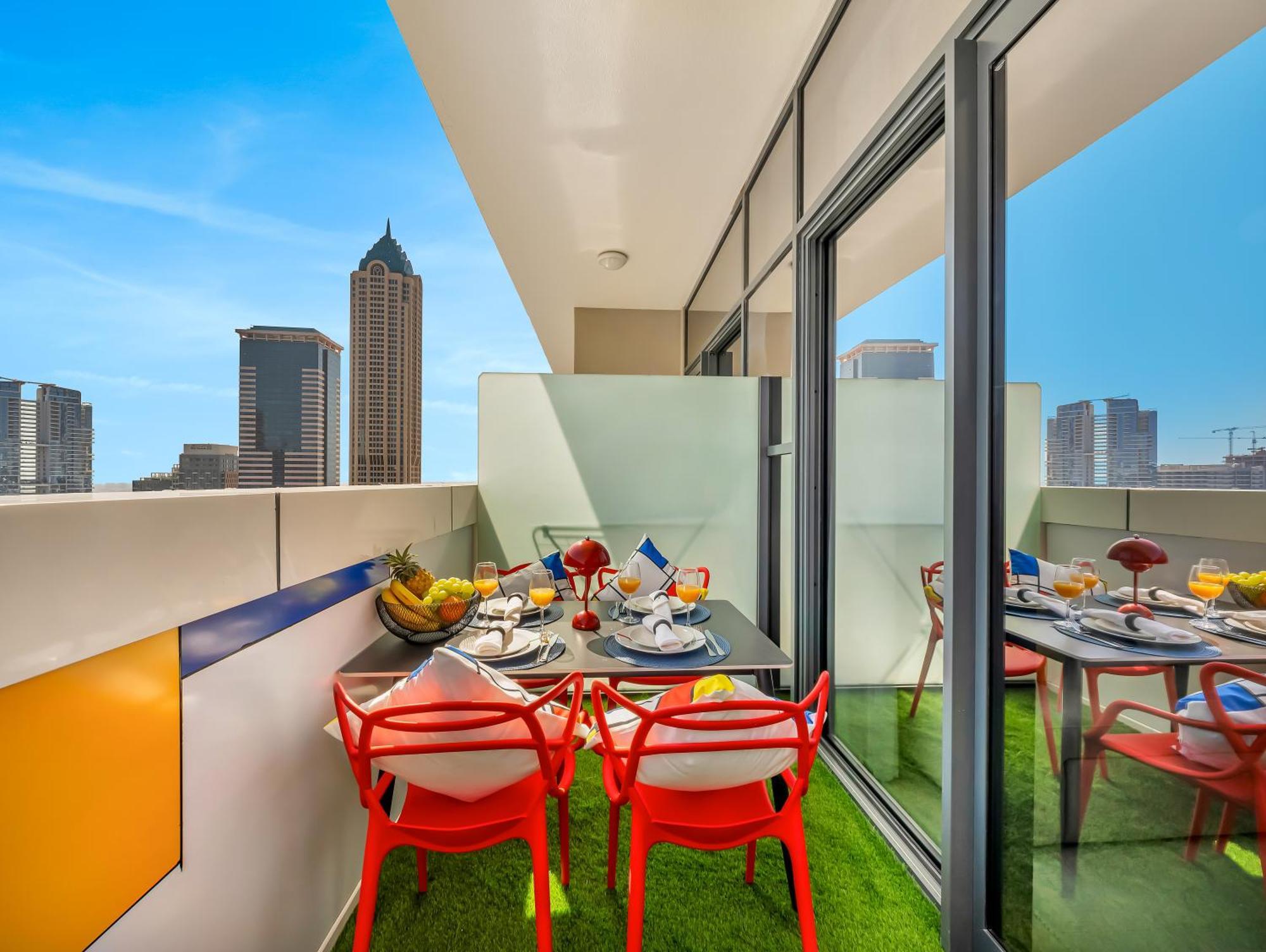 New 1br, Burj Khalifa View, Floor, 8min To Mall *