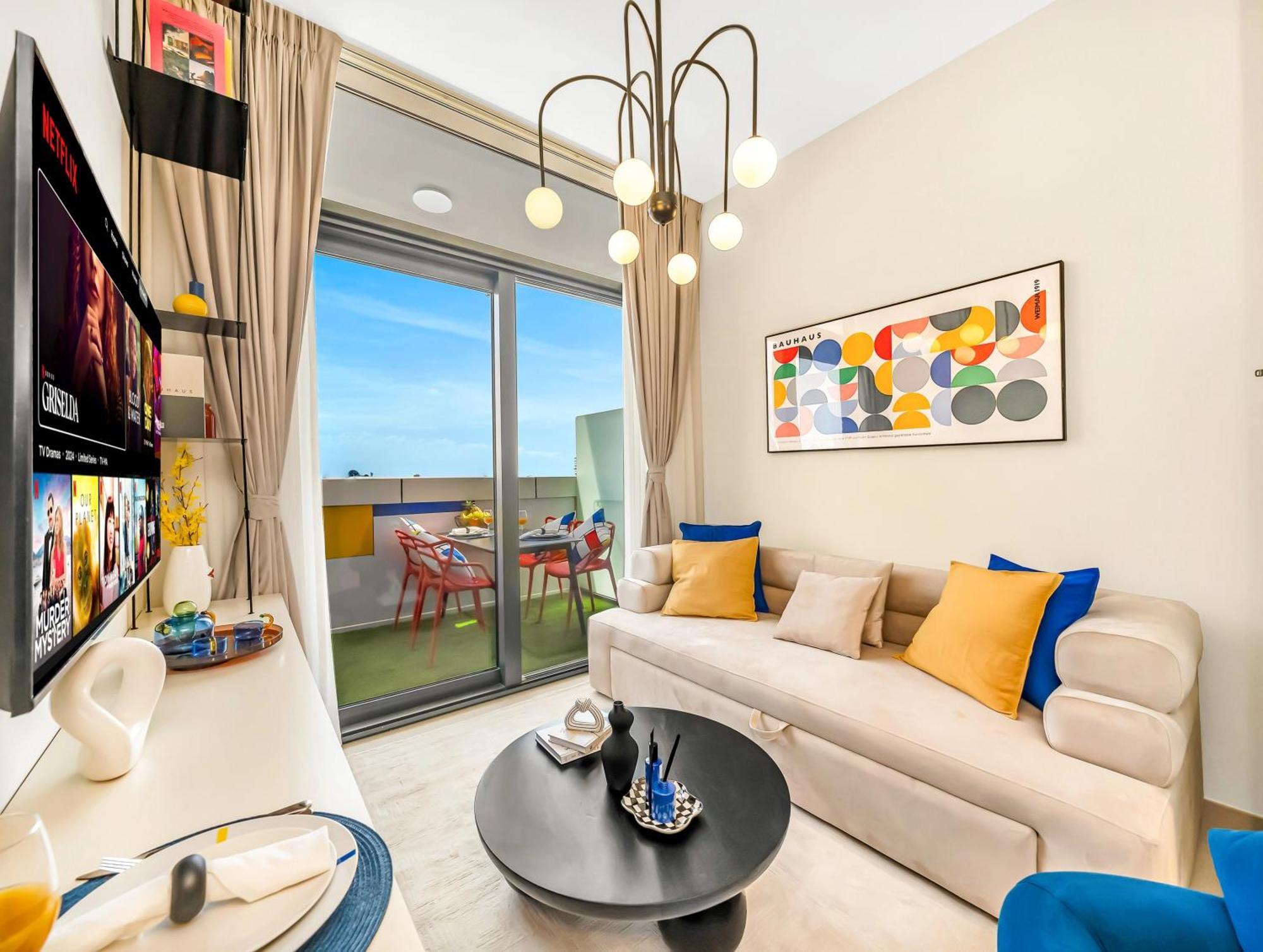 New 1br, Burj Khalifa View, Floor, 8min To Mall